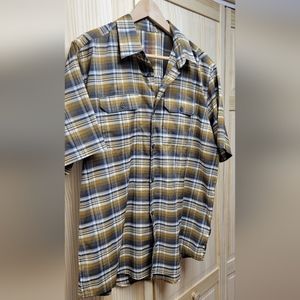 Swiss tech men's button down